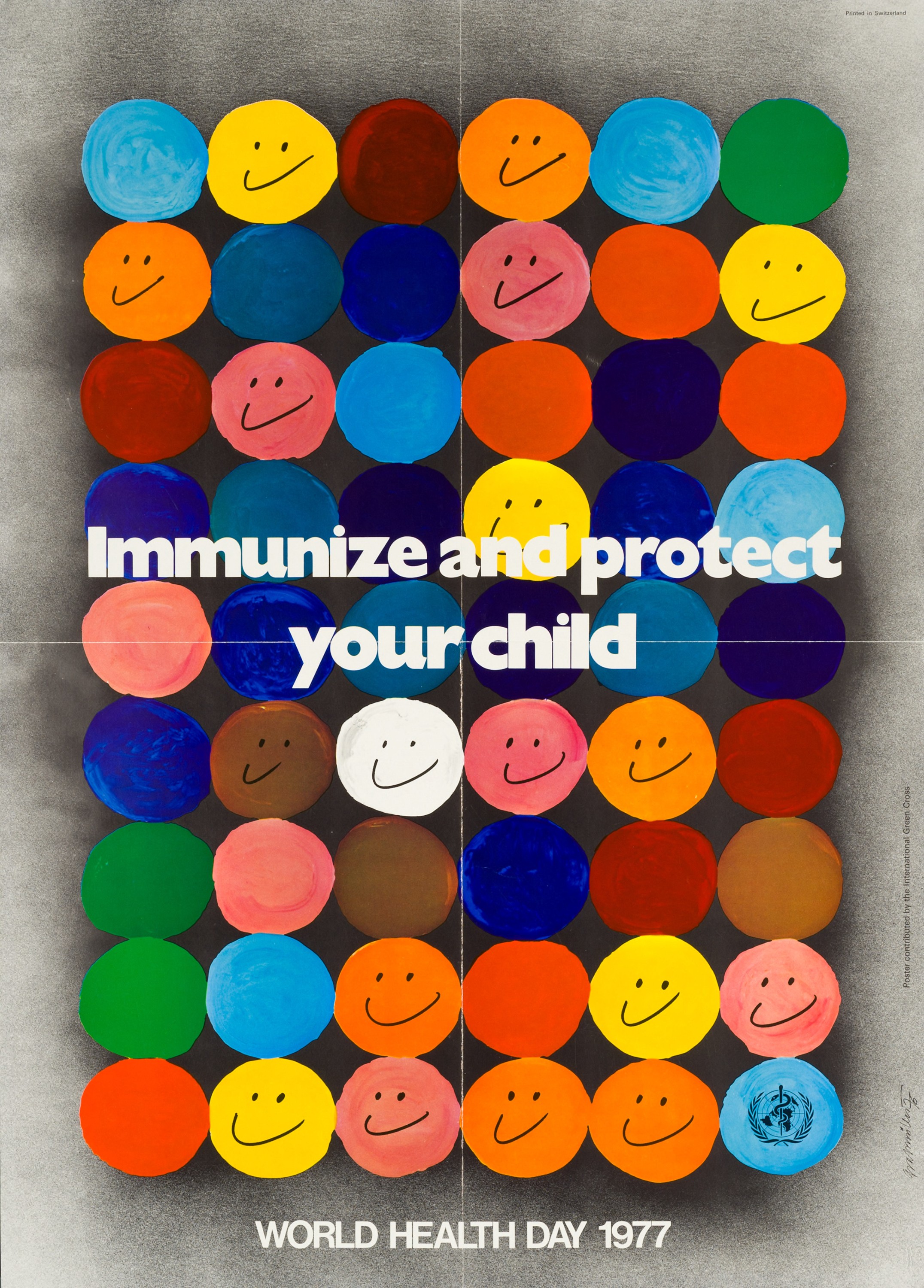 Immunize and protect your child poster